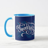 Mug Texte à la mode sur le citrouille pour Thanksgivin (Gauche)