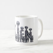 Mug Texte Alien (Devant droit)