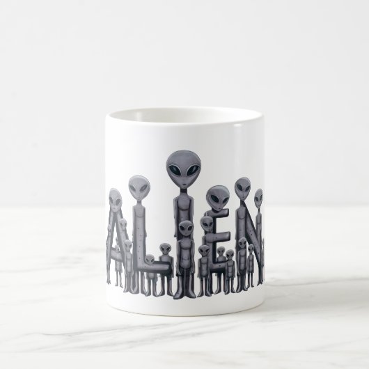 Mug Texte Alien (Centre)