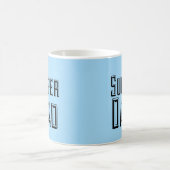 Mug Texte bloc super papa (Centre)