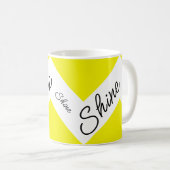 Mug Texte brillant (Devant droit)