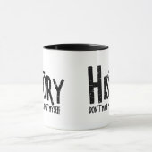 Mug Texte brut de l'historique de répétition (Centre)