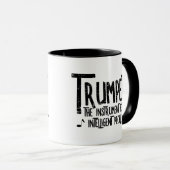 Mug Texte brut de trompette intelligent (Devant droit)