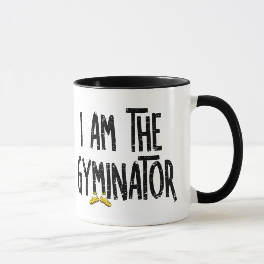 Mug Texte brut du gyminateur (Droite)