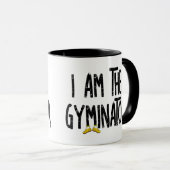 Mug Texte brut du gyminateur (Devant droit)