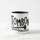Mug Texte brut Trombone (Centre)