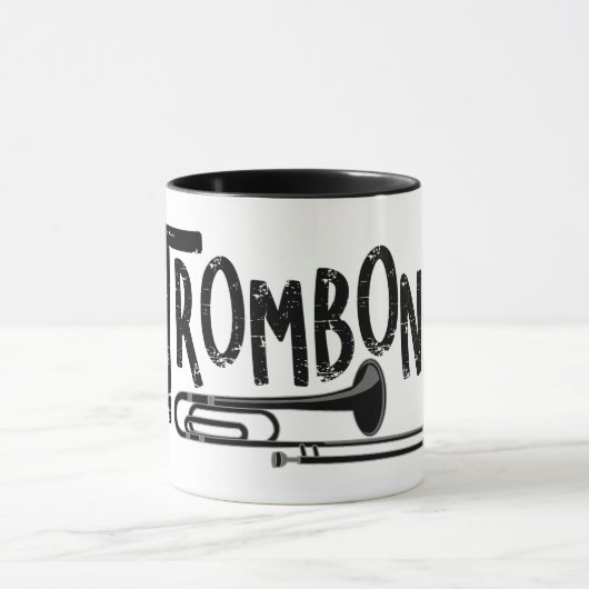 Mug Texte brut Trombone (Centre)