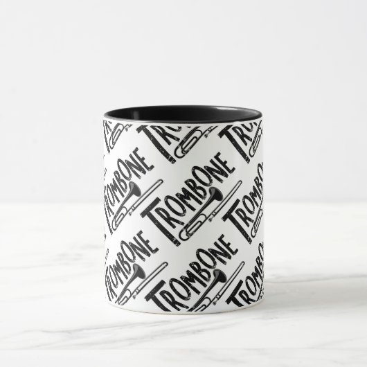 Mug Texte brut Trombone (Centre)