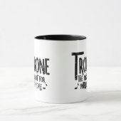 Mug Texte brut Trombone intelligent (Centre)