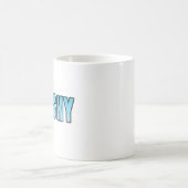 Mug Texte d'argot écrasant (Centre)