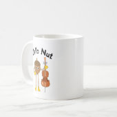 Mug Texte de coupe (Devant gauche)