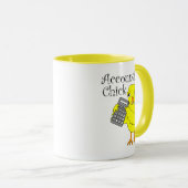 Mug Texte de la comptabilité (Devant droit)