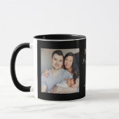 Mug Texte de la machine à écrire en or | Première Fête (Gauche)