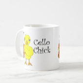 Mug Texte de la sélection de cello (Devant gauche)