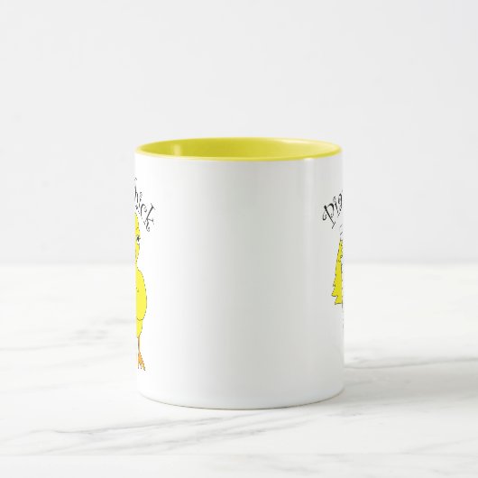 Mug Texte de la sélection de piano (Centre)