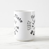 Mug Texte de la spirale de flute (Centre)