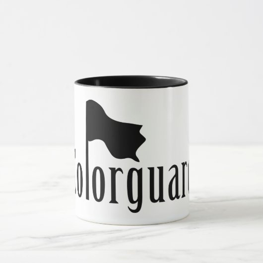 Mug Texte de l'indicateur de couleur (Centre)