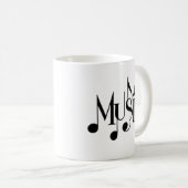 Mug Texte de musique (Devant droit)
