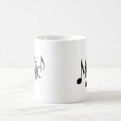 Mug Texte de musique (Centre)