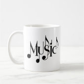 Mug Texte de musique (Gauche)