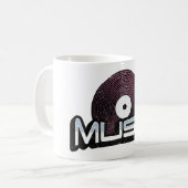 Mug Texte de musique avec enregistrement vinyle (Devant gauche)