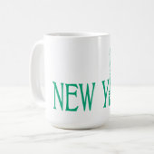 Mug texte de New York (Devant gauche)