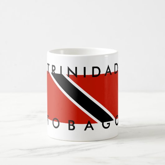 Mug texte de nom de symbole de drapeau de pays du (Centre)