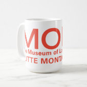Mug texte de revers MOLO et dos de cheval (Devant gauche)
