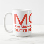 Mug texte de revers MOLO et dos de cheval (Gauche)