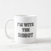 Mug Texte de robot (Gauche)