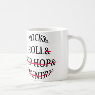 Mug Texte de roche et de rouleau
