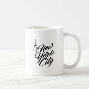Mug Texte de script NYC