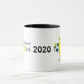 Mug Texte de sélection de football (Centre)