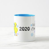 Mug Texte de sélection de ski (Centre)