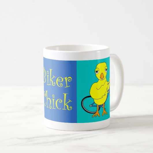 Mug Texte de sélection de vélos (Devant droit)