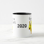 Mug Texte de sélection du saxophone (Centre)