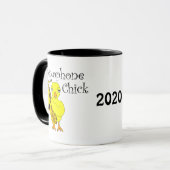 Mug Texte de sélection du saxophone (Devant gauche)