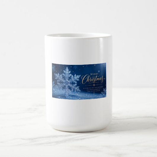 Mug Texte de voeux joyeux Noël (Centre)