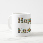 Mug Texte décoratif Joyeuses Pâques  (Devant gauche)