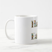 Mug Texte décoratif Joyeuses Pâques  (Gauche)