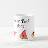 Mug Texte des pièces de pastèque (Centre)