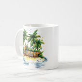 Mug Texte d'été - Tropical Summer Island (Devant gauche)