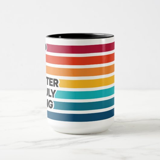 Mug Texte d'expression de conception mignonne pour la (Centre)