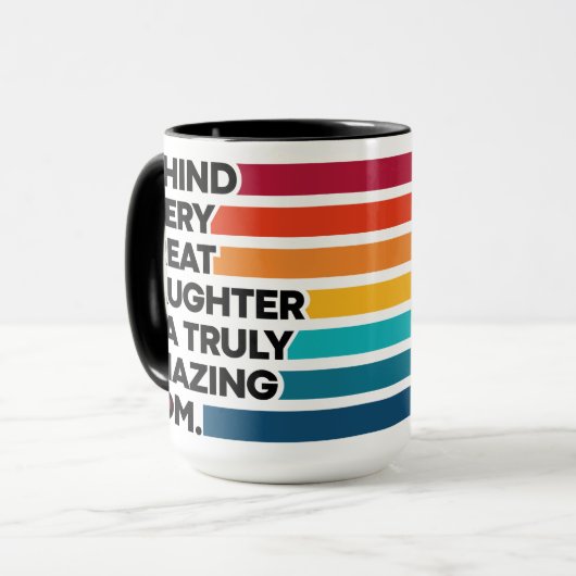 Mug Texte d'expression de conception mignonne pour la (Devant gauche)