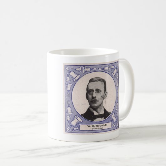 Mug Texte d'idole de clochette sur M. back- Giggle (Devant droit)