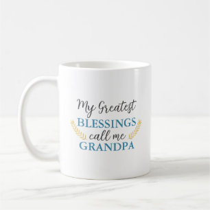 Mug Texte du devis de grand-père amusant personnalisé