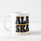 Mug Texte du drapeau de l'État de l'Alaska (Gauche)
