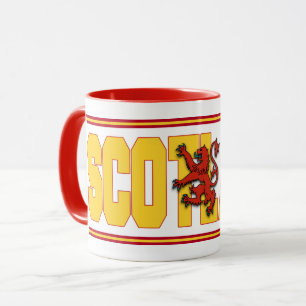 Mug Texte du drapeau écossais