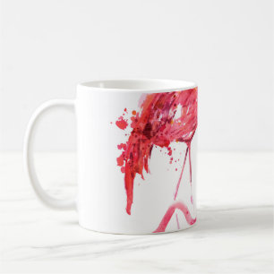 Mug Texte du journal de presse avec vieux papier