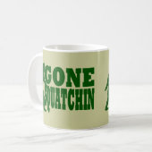 Mug Texte du slogan vert parti (Devant gauche)